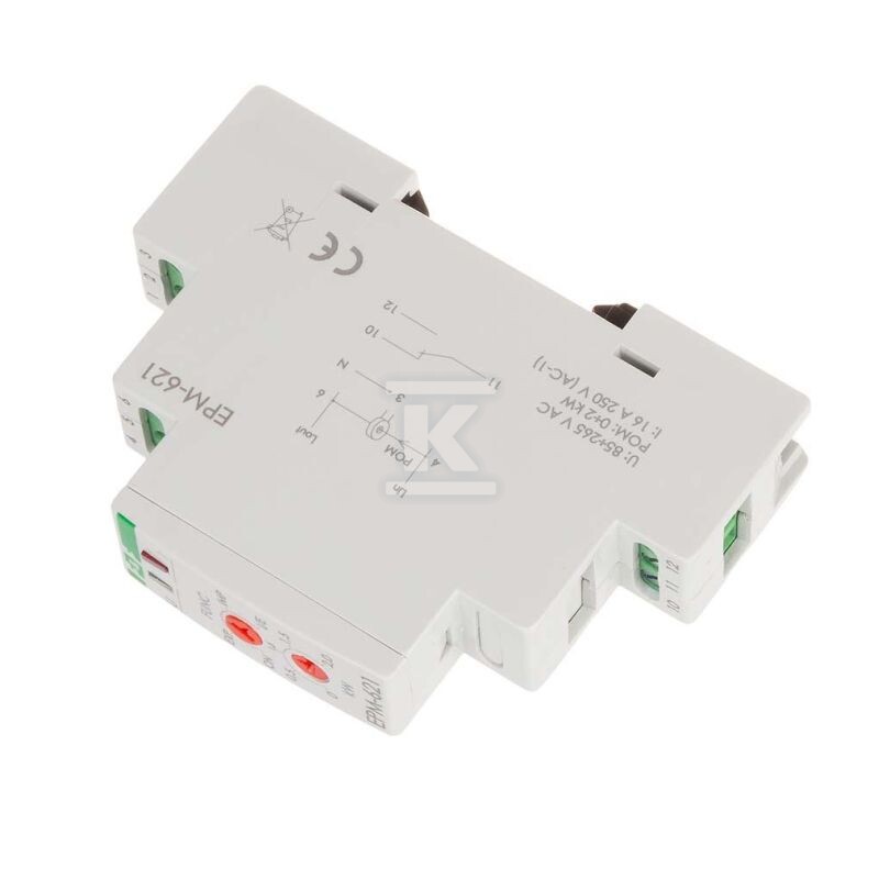 Elektroniczny przekaźnik mocy pobranej i oddanej do sieci, moc mierzona 0÷2kW EPM-621 - obrazek 2