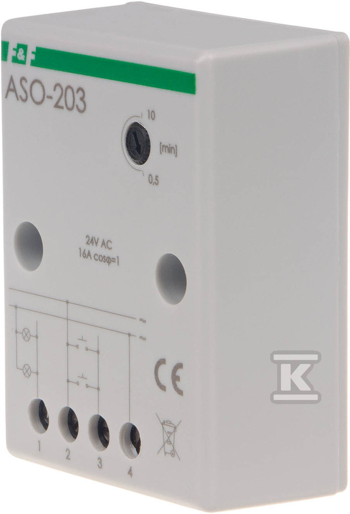 Automat schodowy ASO-203 Un=24V AC/DC Io