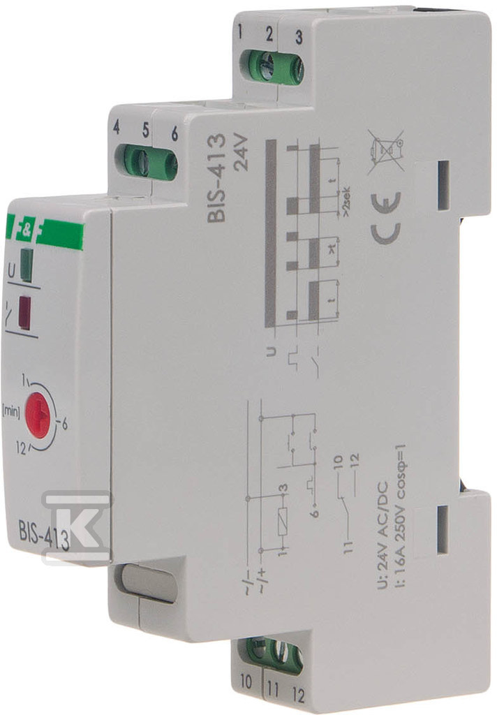 Przekaźnik bistabilny BIS-413 24V BIS-413-24V - obrazek 1