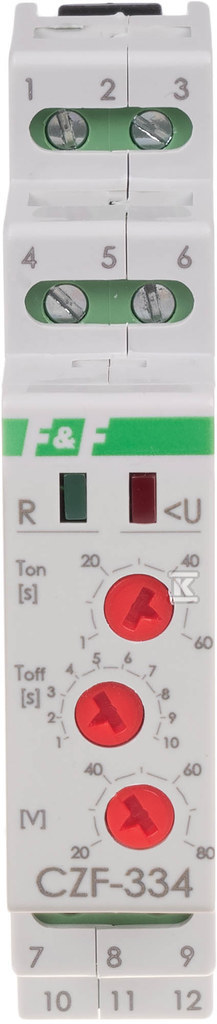 Mikroprocesorowy czujnik zaniku fazy CZF-334-TRMS - obrazek 1