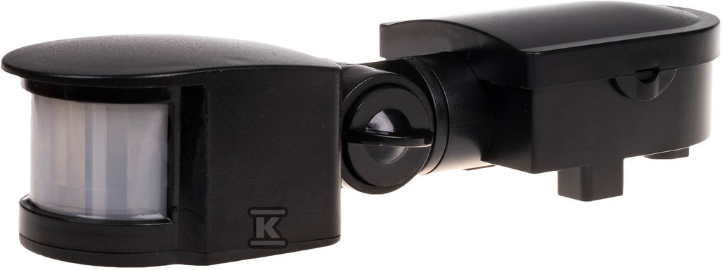 Detektor ruchu dr-05 czarny 180° , 24v DR-05B-24V