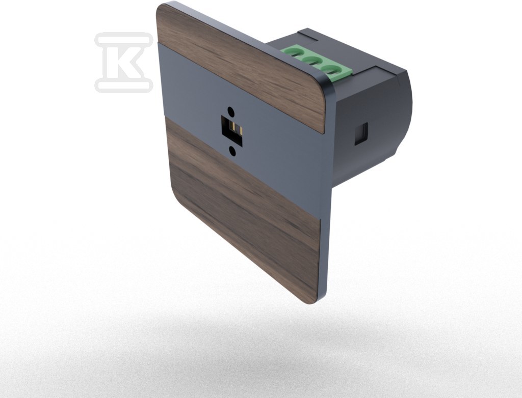 Laserowy czujnik odległości drl-12, czujnik ruchu, orzech-antracyt DRL-12-49 - obrazek 1
