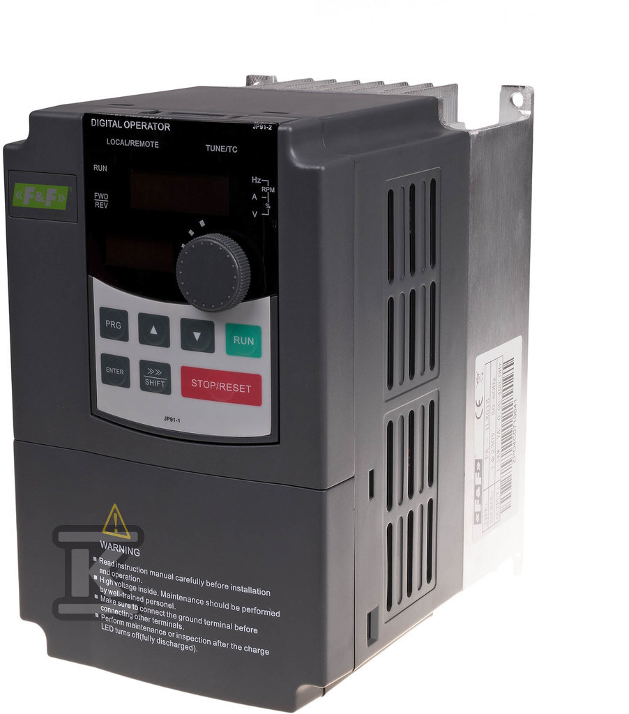 Falownik jednofazowy Uwe=230V AC, Iwe=36A, Uwy=3x230V AC, Iwy=16A, Pmax=4kW FA-1L040