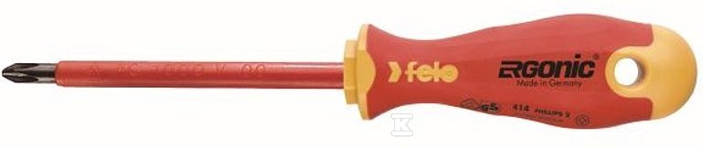 Wkrętak krzyżowy VDE Phillips PH 2 x 100 FL41420390