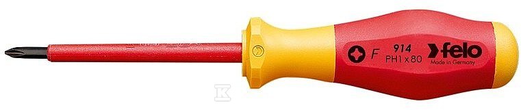 Wkrętak kezyżowy VDE Phillips PH 0 x 60 FL91400190