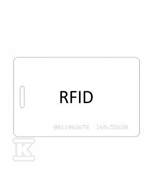 Karta rfid do stacji bramowych z czytnikiem rfid KB-02