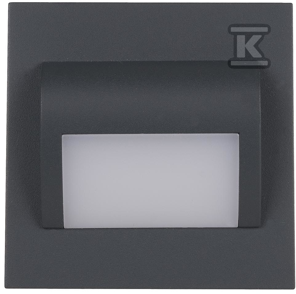 Oprawa schodowa LED Inga, antracyt, 1,2W, 5900K, zimna LS-IAC