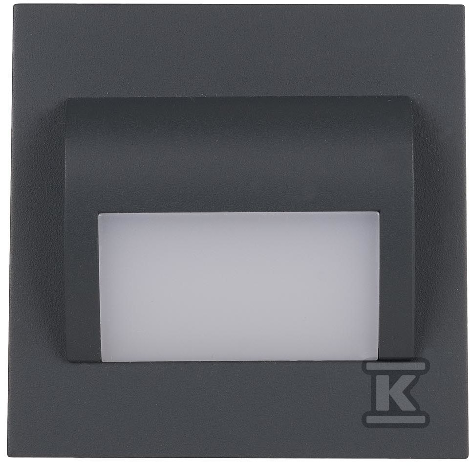 Oprawa schodowa LED Inga, antracyt, 1,2W, 3100K, ciepła LS-IAW