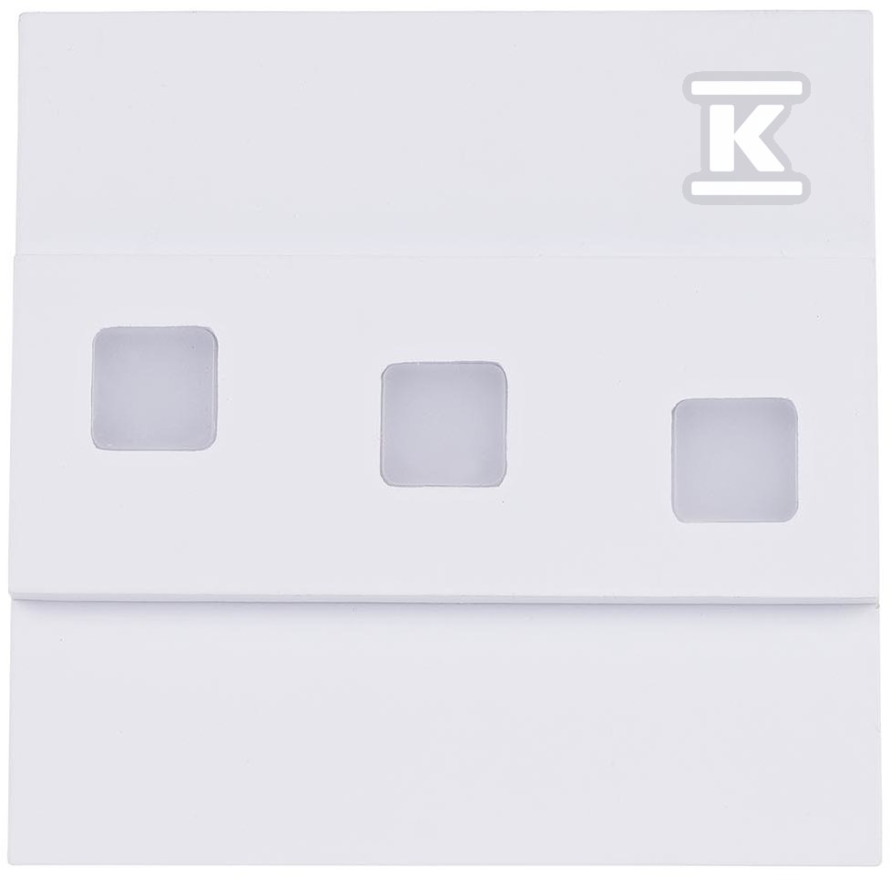 Oprawa schodowa LED Vika, biała, 1,2W, 3100K, ciepła LS-VWW - obrazek 1