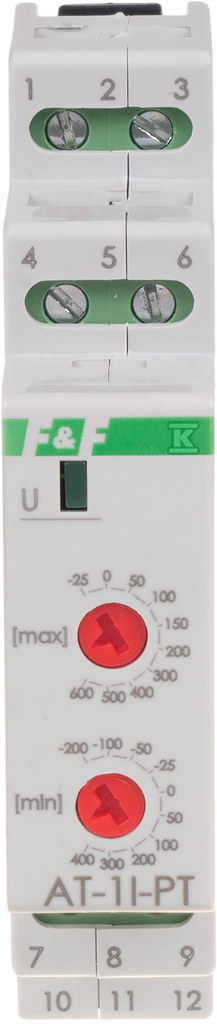Przetwornik temperatury z wyjściem prądowym 4÷20 ma (at-1i-pt) Max-AT-1I-PT MAX-AT-1I-PT