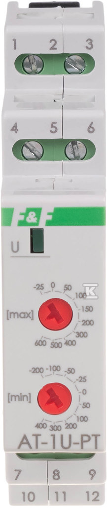 Przetwornik temperatury z wyjściem napięciowym 0÷10 v (at-1u-pt) Max-AT-1U-PT MAX-AT-1U-PT - obrazek 1