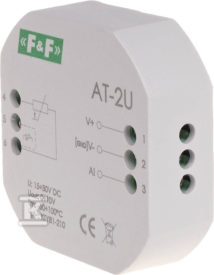 Analogowy przetwornik temperatury napięciowy [0-10v], PDT Max-AT-2U MAX-AT-2U