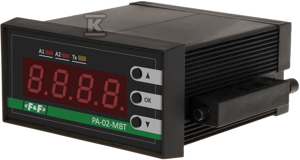 Tablicowy przekaźnik analogowy 0÷20ma / 0÷10v, styk 2 x no/nc (2x6a) MAX-PA-02-MBT