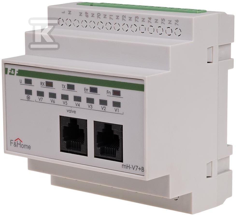 Moduł zaworów + sterowanie pompką co - level 4 mH-V7-PLUS-4 MH-V7-PLUS-4 - obrazek 1