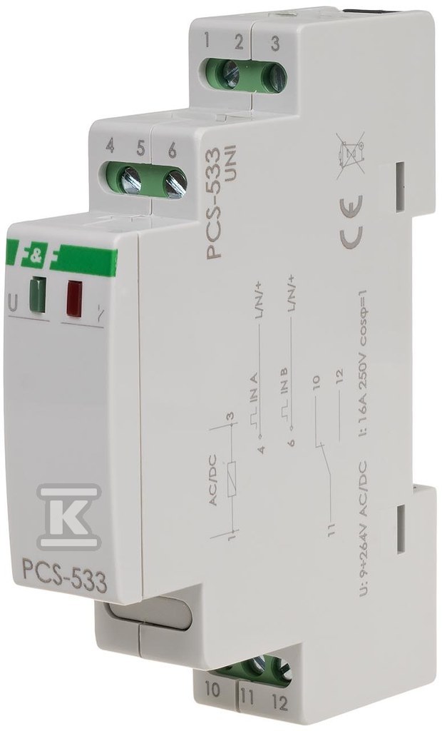 Przekaźnik czasowy z komunikacją nfc multifunkcyjny (programowalny) PCS-533UNI - obrazek 1