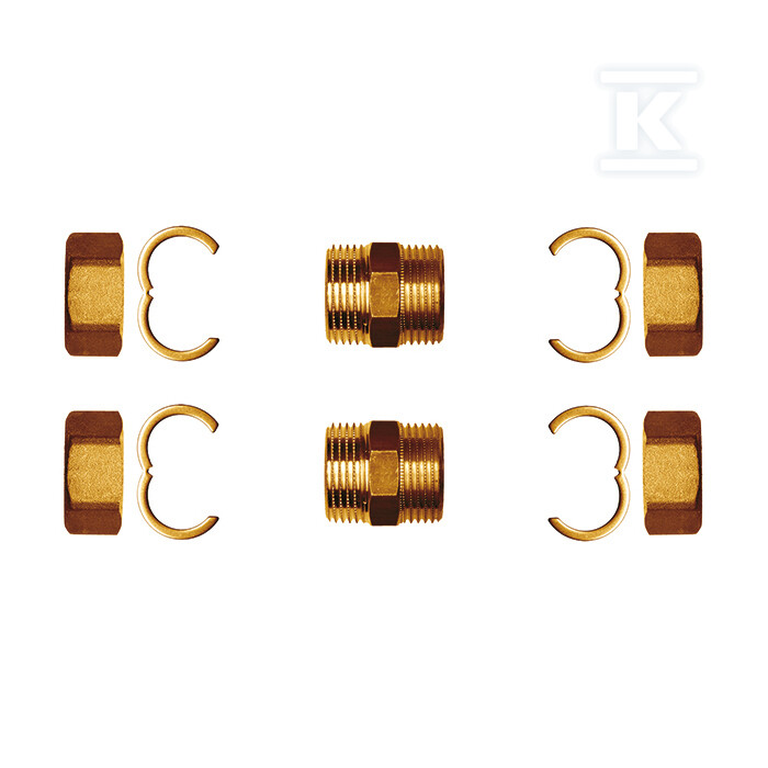 Komplet podłączeniowy rury falistej DN12 M46105.1FL - obrazek 1