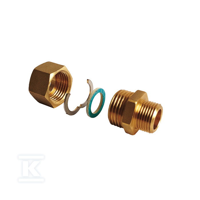Komplet śrubunków Inoflex 1 1/2" gw M46110? - obrazek 1