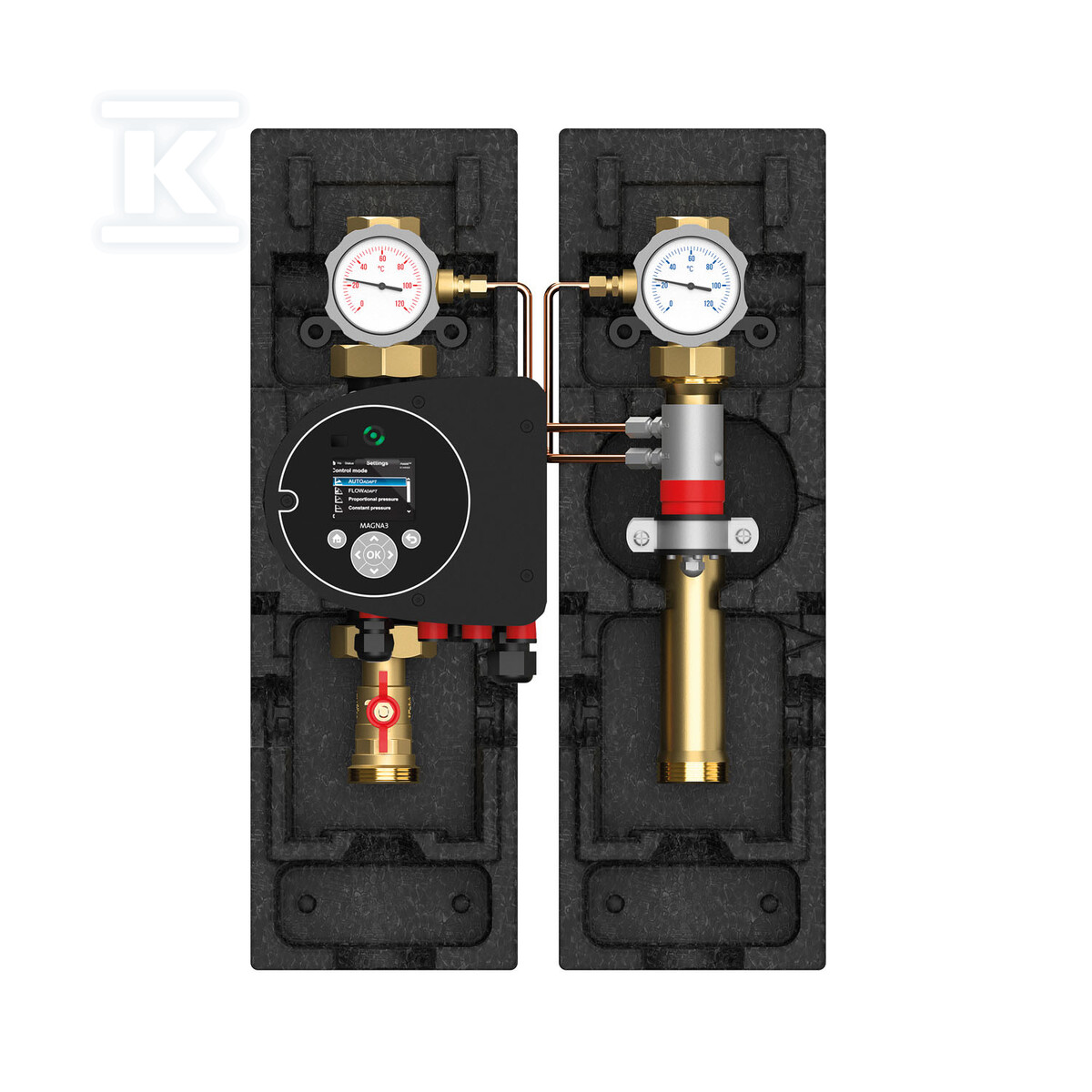 Grupa pompowa DN 40 LFCH3 bez mieszacza z pompą Grundfos Magna 3 40-100 F? MEIH-66537.2H