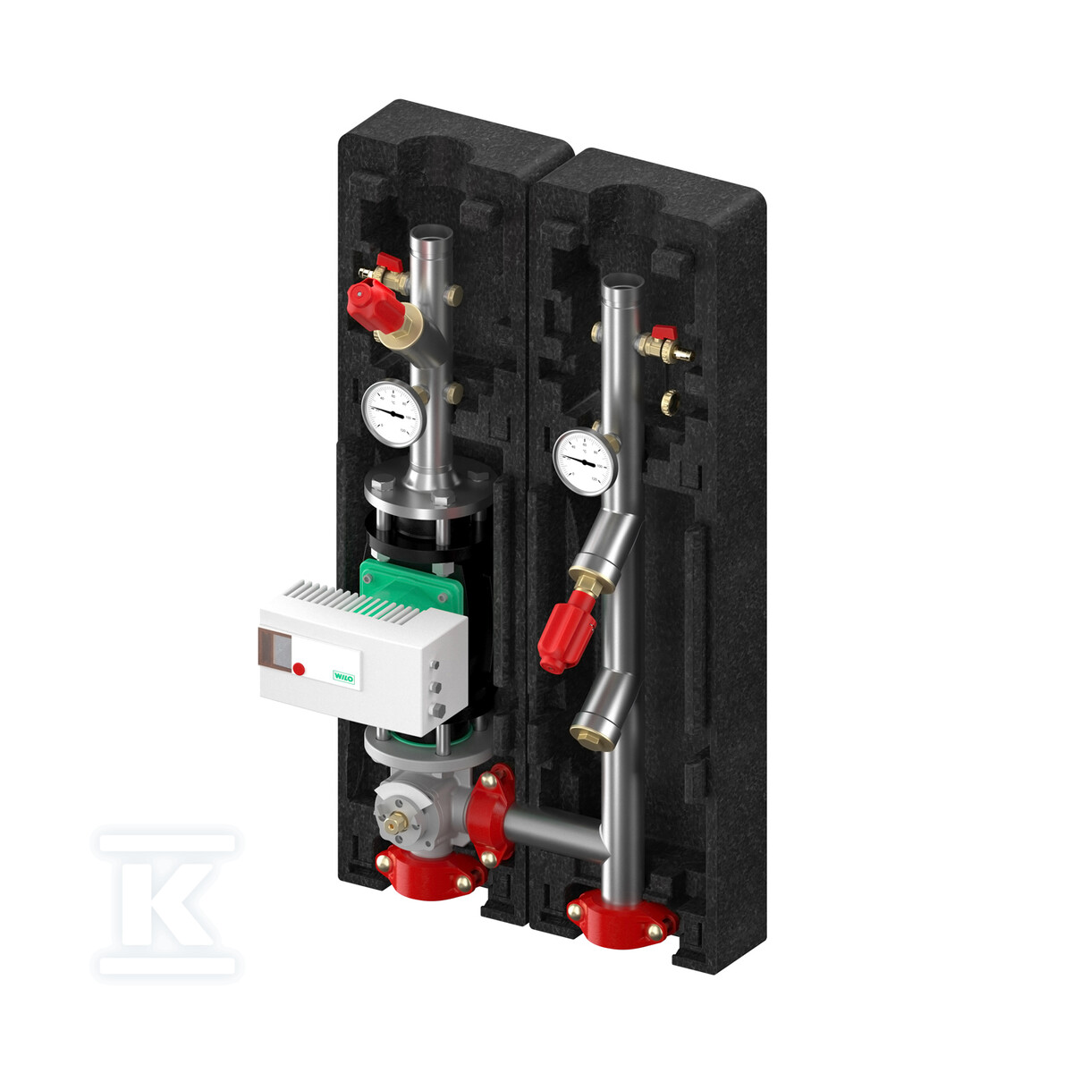 Grupa pompowa MeiFlow L MK 2″/DN 32 DN 50 z mieszaczem bez siłownika z pompą Grundfos Magna 3 32-100 F? MEIH-66548.26