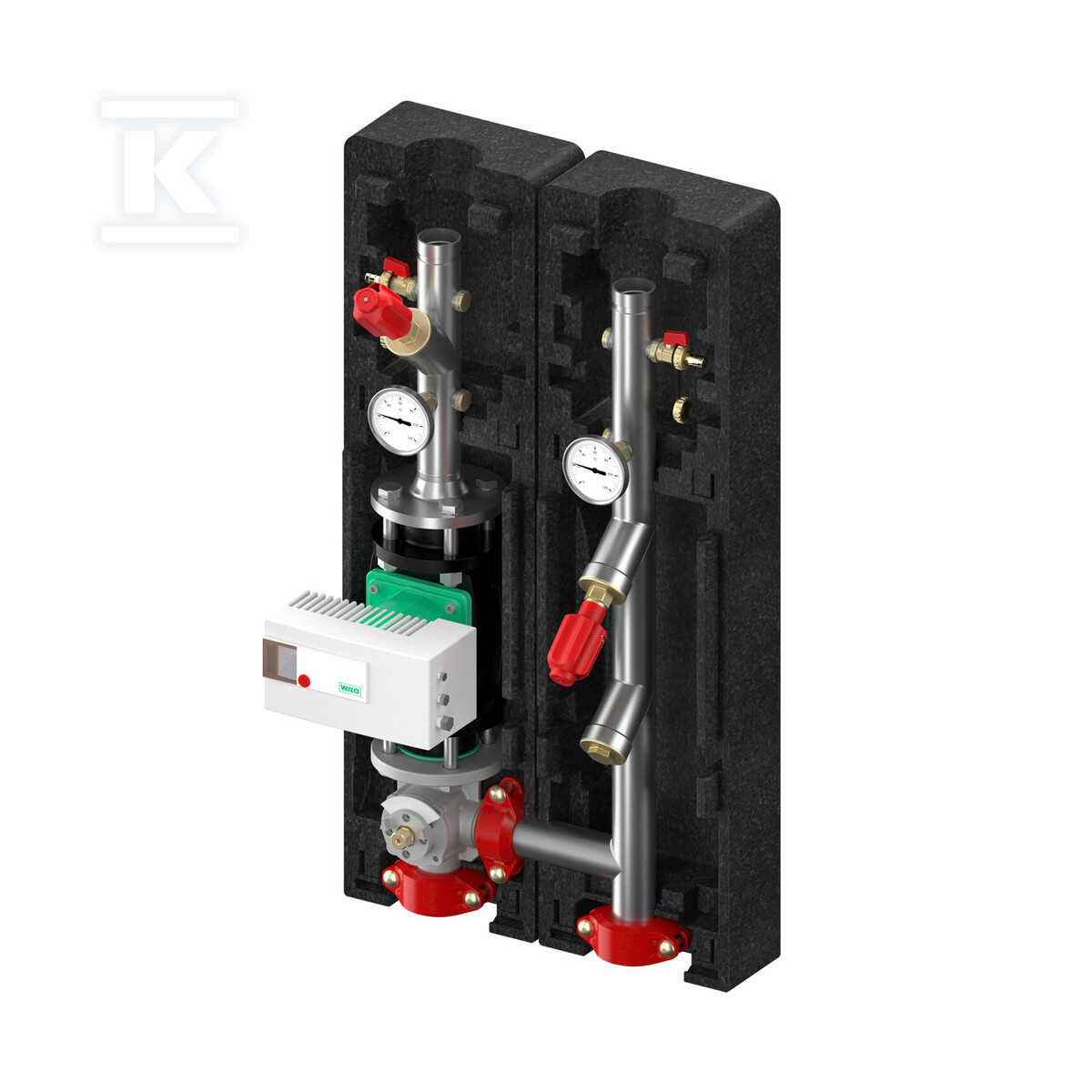Grupa pompowa MeiFlow L MK 2″ DN 50 z mieszaczem bez siłownika z pompą Grundfos Magna 3 50-120 F? MEIH-66548.11