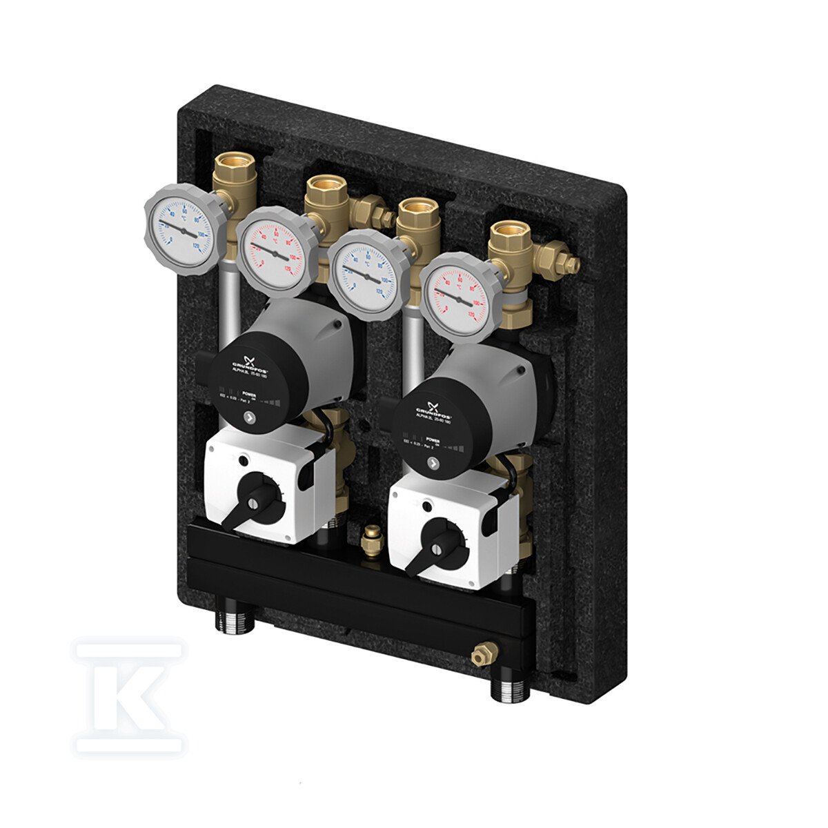 Grupa pompowa MeiFlow Combi MK/MK z pompą UPM3S 15-60 AUTO? MEIH-26101.43