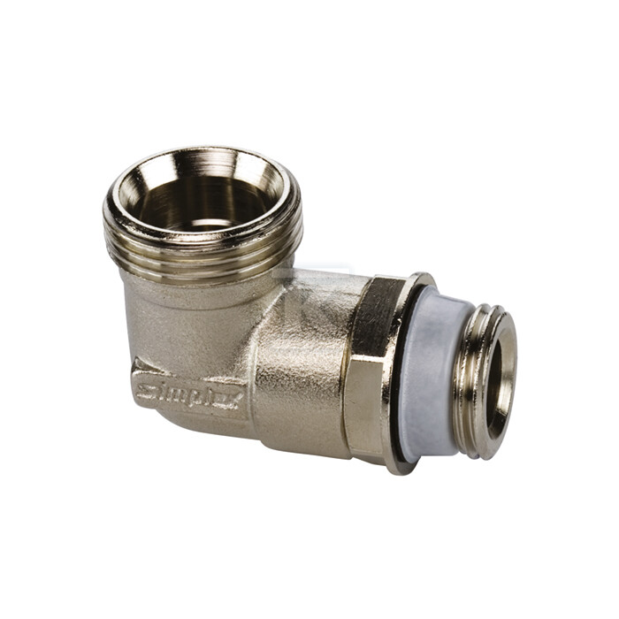 Kolanko przyłączeniowe 1/2" x 3/4" F10368 - obrazek 1