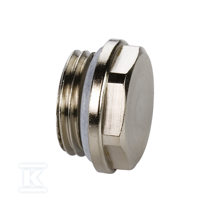 Korek 1/2" niklowany F10703 - obrazek 1