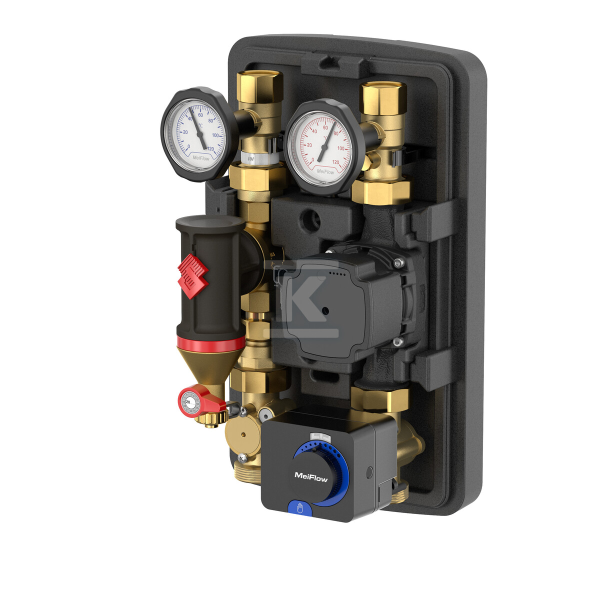 Grupa pompowa MeiFlow Top S MK 1 1/4" z mieszaczem bez siłownika i bez pompy z separatorem zanieczyszczeń? M66932CEA - obrazek 1