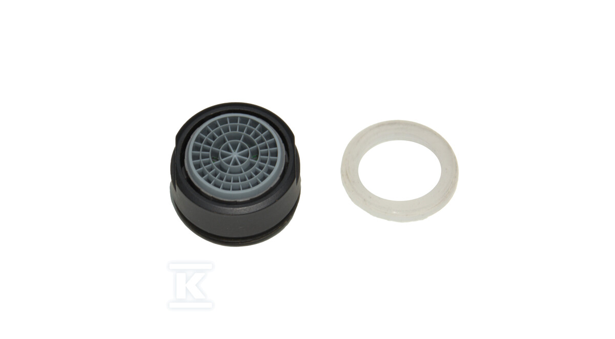 Aerator do baterii z wkładką VerdeLine M24 x 1, czarny PCH24VLBLW