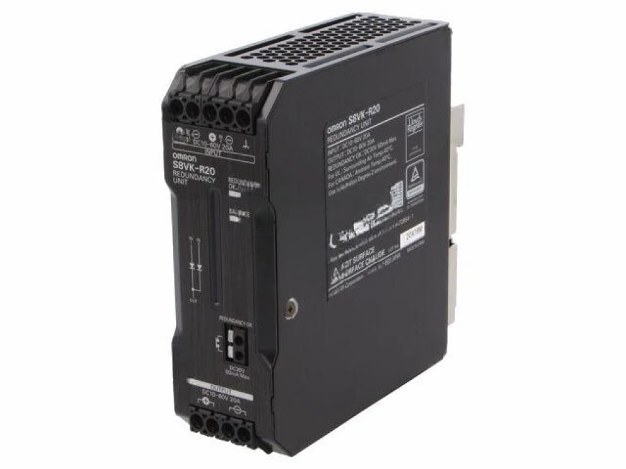 Moduł: redundancji 20A Podł.elektr: listwa zaciskowa S8VK‑R20 - obrazek 1