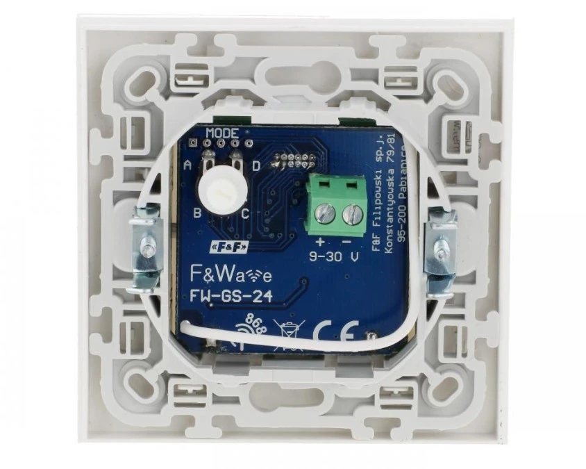 Moduł elektroniki nadajnika radiowego 4‑kanałowego do panela szklanego 9‑30V DC FW‑GS‑24 - obrazek 3