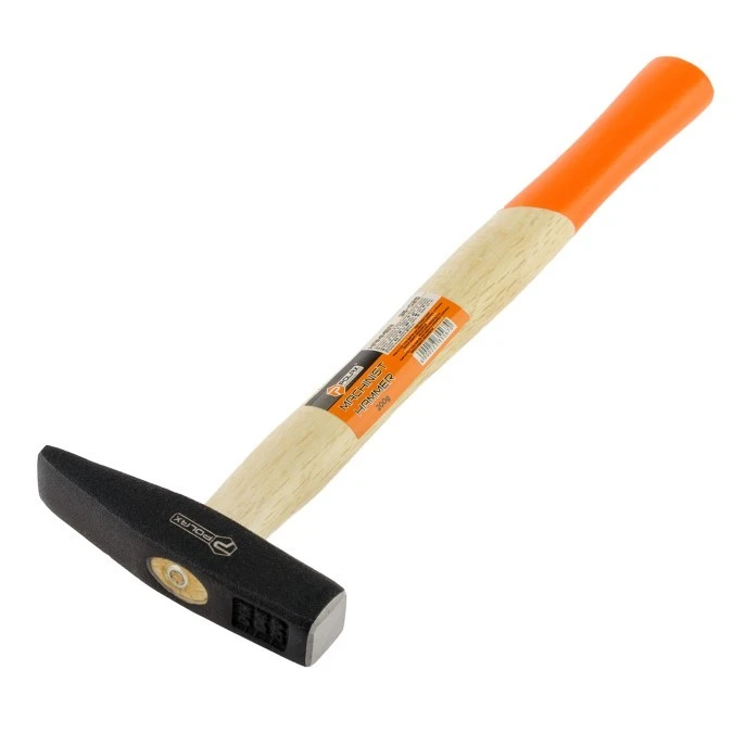 Młotek ślusarski, drewniana rączka 200 g (36‑025) - obrazek 1