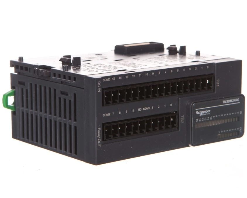 Moduł 8I/O przekaźnikowy zaciski sprężynowe TM3‑24 TM3DM24RG - obrazek 1