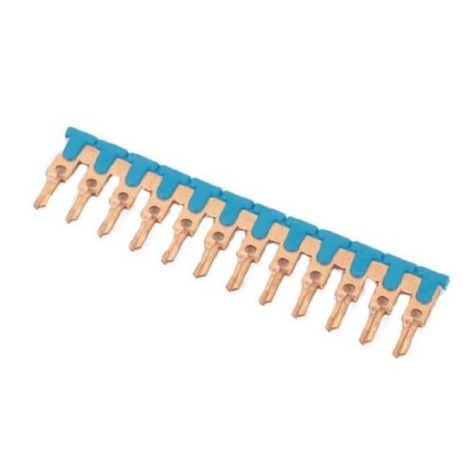 Mostek wtykowy EURO Z2,5 / W2,5 ‑ 12‑torowy niebieski - obrazek 1