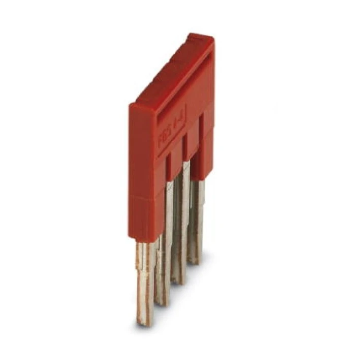Mostek wtykany 4‑biegunowy czerwony FBS 4‑4 3030132 /50szt./ - obrazek 2
