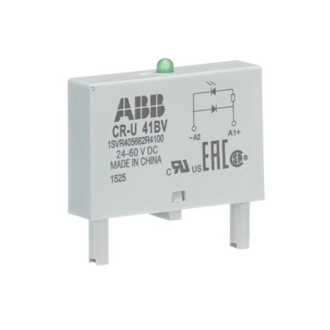 Moduł CR‑U 41BV diody i diody LED zielonej 24‑60VDCA1+ A2‑ 1SVR405662R4100 /10szt./ - obrazek 1