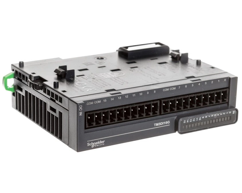 Moduł 16‑wejść Modicon zaciski sprężynowe 24V DC TM3 TM3DI16G - obrazek 1