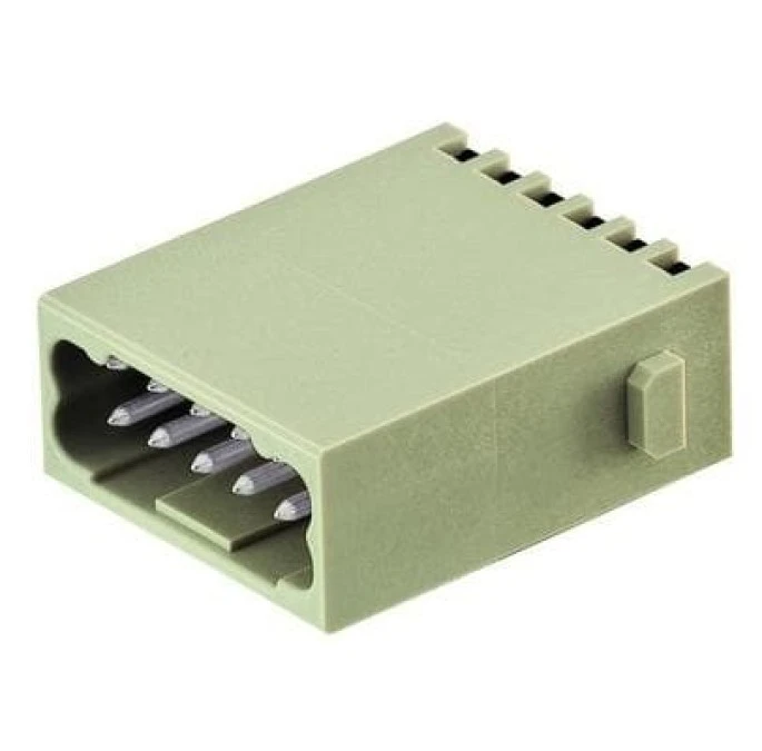 Moduł Han DD 12 pinów (Quick‑Lock 0,25‑1,5 mm2) męski 250V 10A Han Modular 09140122632 - obrazek 1