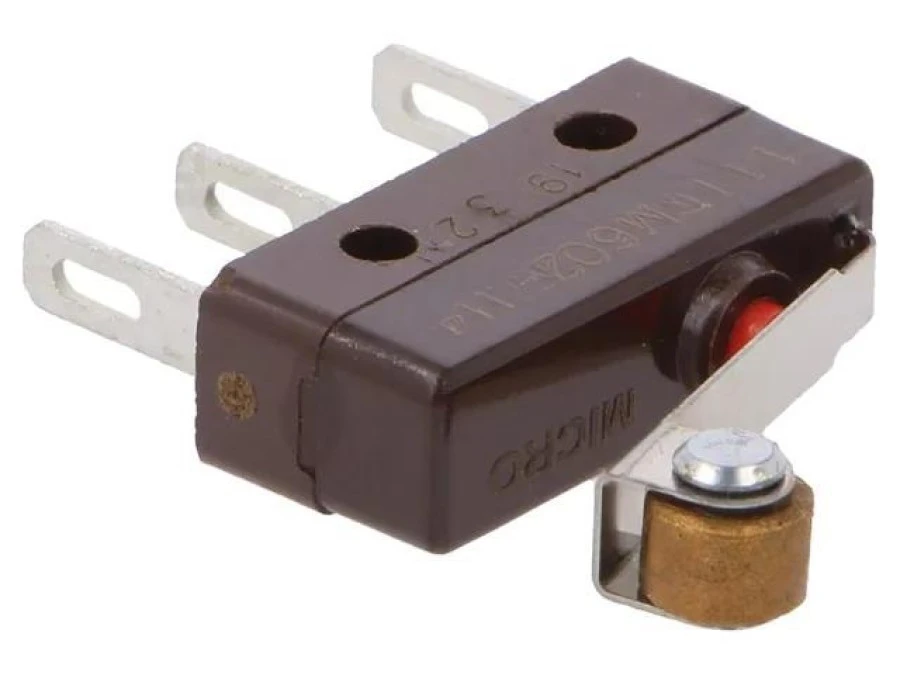 Mikroprzełącznik SNAP ACTION, z konfiguracją styków SPDT, 5A/250VAC, IP40, 111SM602‑H4 - obrazek 1