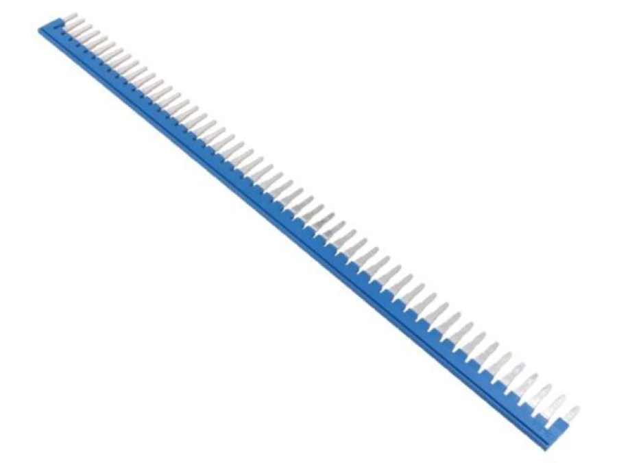 Mostek wtykowy, niebieski, zaciski‑50, 6mm 3032211 - obrazek 1