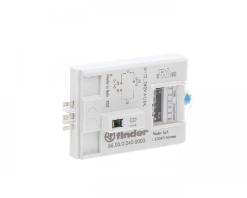 Moduł czasowy wielofunkcyjny 12‑240VAC/DC do gniazd przekaźników F86‑00‑0‑240‑0000 - obrazek 3