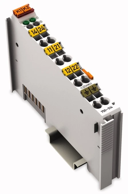 Moduł 2DO 125V AC 0,5A przekaznikowy 2p 750‑514 - obrazek 2