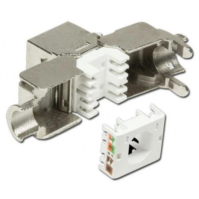 Moduł Keystone RJ45 Cat6a 10G beznarzędziowy ekranowany slim IWP‑MD 10G/STP‑SL - obrazek 3