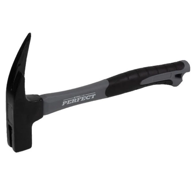 Młotek ciesielski 600g trzonek fiberglass, pazur prosty STALCO PERFECT S‑69416 - obrazek 1