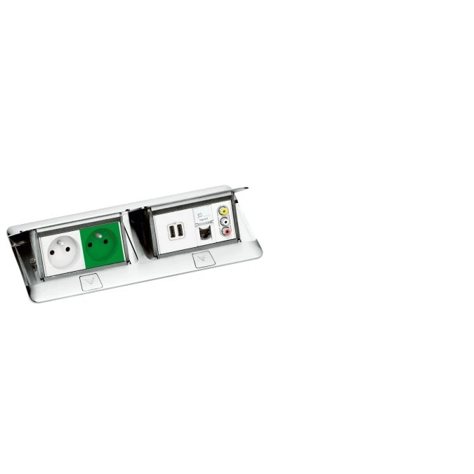 Minipuszka pop‑up do wyposażenia 8(2x4) modułów inox stal nierdzewna 054023 - obrazek 2
