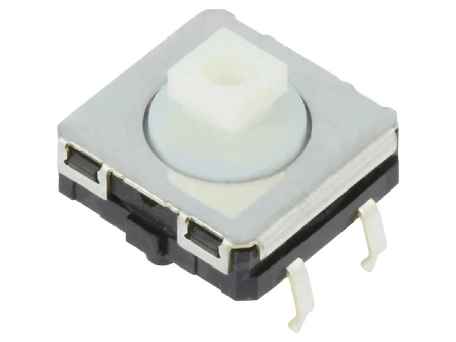 Mikroprzełącznik TACT SPST‑NO Poz 2 0,05A/24VDC THT B3W4050S - obrazek 1