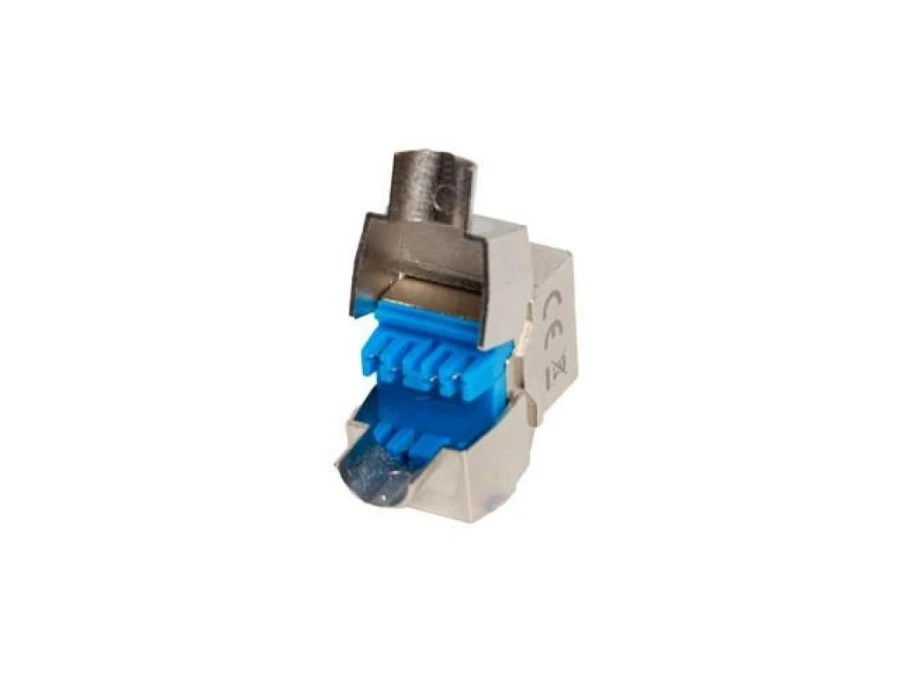 MODUŁ KEYSTONE GNIAZDO BEZNARZĘDZIOWY RJ45 KAT.8.1 FTP LANBERG KSF8‑4000 - obrazek 3