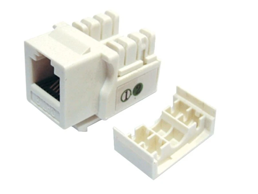 Moduł keystone UTP kat.3 RJ11 (6p4c), telefoniczny ALANTEC MK007 - obrazek 1