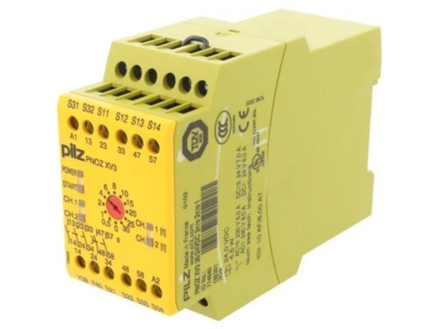 Moduł: przekaźnik bezpieczeństwa, 24VDC, Output: 5 774540 - obrazek 1