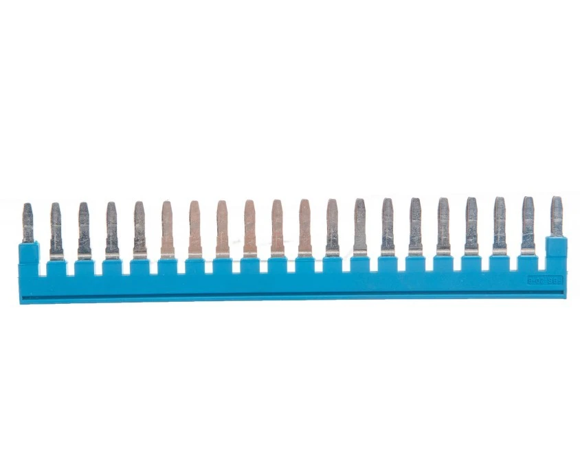 Mostek wtykany 20‑biegunowy 6,2mm niebieski FBS 20‑6 BU 3032208